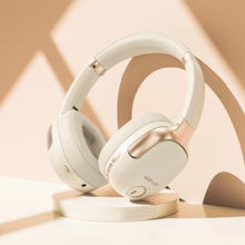 Заредете изображение във визуализатора на галерията – Acefast H2 on-ear wireless Bluetooth 5.3 ANC headphones - beige
