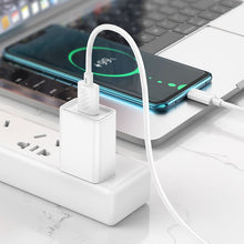 Заредете изображение във визуализатора на галерията – Cable USB A to USB C Hoco 3A 2 m X88 white
