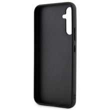 Заредете изображение във визуализатора на галерията – Karl Lagerfeld Saffiano Karl&amp;Choupette case for Samsung Galaxy A54 5G - black
