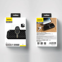 Заредете изображение във визуализатора на галерията – Dudao K20SL mini power bank in the shape of a Lightning bag 5000mAh - black
