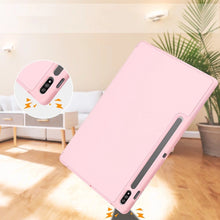 Заредете изображение във визуализатора на галерията – Tech-Protect SC Pen case for Samsung Galaxy Tab S7 FE 5G 12.4" T730 / T736B - pink
