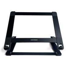 Заредете изображение във визуализатора на галерията – Silver Monkey US-600 stand for laptops up to 17.3'', aluminum - black
