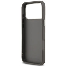 Заредете изображение във визуализатора на галерията – KARL LAGERFELD case for IPHONE 17 Pro Max KLHCP17XPSFDHPOG (FW Grained PU W/ K&amp;C Heads Pin &amp; Logo) gray
