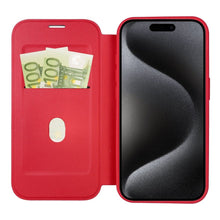 Заредете изображение във визуализатора на галерията – Smart Mag Book for IPHONE 15 PRO compatible with MagSafe red
