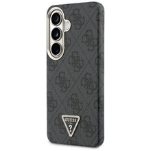 Заредете изображение във визуализатора на галерията – GUESS case for SAMSUNG S26 GUHMS26SP4GTDGMK (4G Triangle Logo MagSafe) black
