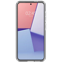 Заредете изображение във визуализатора на галерията – Spigen Crystal Hybrid OneTap Ring Case with MagSafe for Samsung Galaxy S24 - Transparent and White
