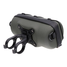 Заредете изображение във визуализатора на галерията – WILDMAN traveling bag for bike handlebars with zipper 2L GD7X green
