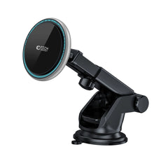Заредете изображение във визуализатора на галерията – Tech-Protect A2 car phone holder with MagSafe 15W inductive charger for the cockpit - black
