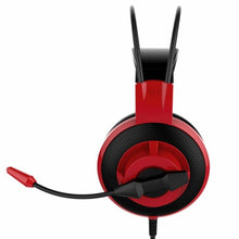 Заредете изображение във визуализатора на галерията – Wire gaming headphones Jack 3,5 mm MSI DS501 red
