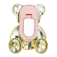 Заредете изображение във визуализатора на галерията – Phone stand BEAR - stick-on - gold
