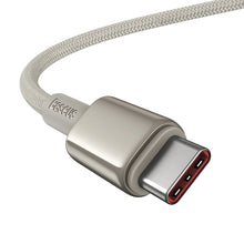 Заредете изображение във визуализатора на галерията – Baseus Tungsten Gold USB-C / USB-C 100W 2m cable - gold
