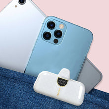 Заредете изображение във визуализатора на галерията – Mini bag-shaped Dudao K20SC power bank USB-C 5000mAh - white
