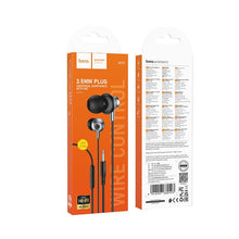 Заредете изображение във визуализатора на галерията – Wired earphones with microphone Jack 3,5 mm Hoco M119 black
