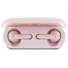 Заредете изображение във визуализатора на галерията – GUESS wireless earphones bluetooth TWS GUTWSC2MCDSP (Elongated Metallic Classic Printed Logo) pink
