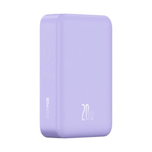 Заредете изображение във визуализатора на галерията – Baseus Magnetic Mini 20000 mAh 20W Powerbank - purple + USB-C / USB-C cable
