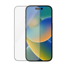Заредете изображение във визуализатора на галерията – PanzerGlass Ultra-Wide Fit antibacterial tempered glass with glare filter and positioner for iPhone 14 Pro
