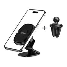 Заредете изображение във визуализатора на галерията – Tech-Protect N40 magnetic car phone holder for cockpit / air vent - black
