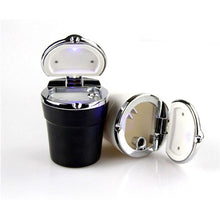 Заредете изображение във визуализатора на галерията – Car ashtray CHROM black
