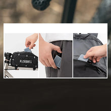 Заредете изображение във визуализатора на галерията – Rockbros mini bicycle pump 42320008001 for Schrader / Presta valves 100PSI - black
