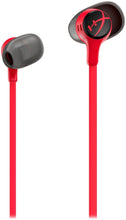 Заредете изображение във визуализатора на галерията – Wire earphones Jack 3,5 mm HyperX Cloud Earbuds 2 1,2 m red

