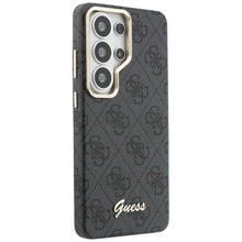 Заредете изображение във визуализатора на галерията – GUESS case for SAMSUNG S26 Ultra GUHMS26L5P4FWMSK (4G Script MagSafe) black
