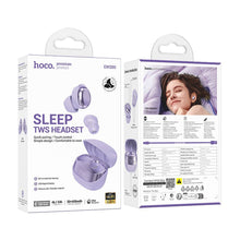 Заредете изображение във визуализатора на галерията – HOCO wireless earphones purpletooth TWS EW200 purple
