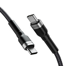 Заредете изображение във визуализатора на галерията – Wozinsky WNBCC2 USB-C / USB-C PD 65W cable 2 m - black
