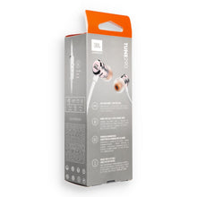 Заредете изображение във визуализатора на галерията – Wired earphones Jack 3,5mm with microphone JBL T290 gold
