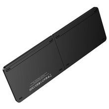Заредете изображение във визуализатора на галерията – Wireless keyboard folded QWERTY Hoco GM71 black
