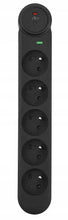 Заредете изображение във визуализатора на галерията – Extension cord 5 sockets Art F2110 3 m black

