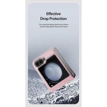 Заредете изображение във визуализатора на галерията – DUX DUCIS case BRIL for SAMSUNG Z Flip6 5G pink
