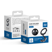 Заредете изображение във визуализатора на галерията – Car holder for dashboard BLUE STAR Easy Wiev compatible with MagSafe black
