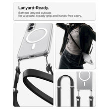 Заредете изображение във визуализатора на галерията – SPIGEN case ULTRA HYBRID MAG compatible with MagSafe for S26 clear / white
