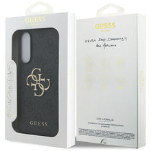 Заредете изображение във визуализатора на галерията – GUESS case for SAMSUNG S25 Edge GUHCS25E4GMGGR (4G PU Big Logo) black
