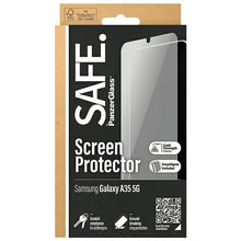 Заредете изображение във визуализатора на галерията – SAFE by PanzerGlass Ultra-Wide Fit tempered glass with positioner for Samsung Galaxy A35 5G
