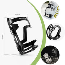 Заредете изображение във визуализатора на галерията – Rockbros 31210012001 bicycle water bottle holder - black
