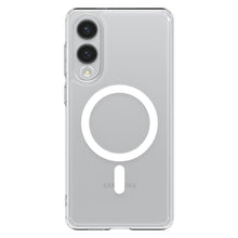 Заредете изображение във визуализатора на галерията – SPIGEN case ULTRA HYBRID MAG compatible with MagSafe for SAMSUNG S25 Edge clear white
