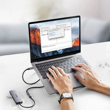 Заредете изображение във визуализатора на галерията – Ugreen US372 80810 USB-C - USB-C PD QC cable 100W 5A 10Gbps 0.5m - gray
