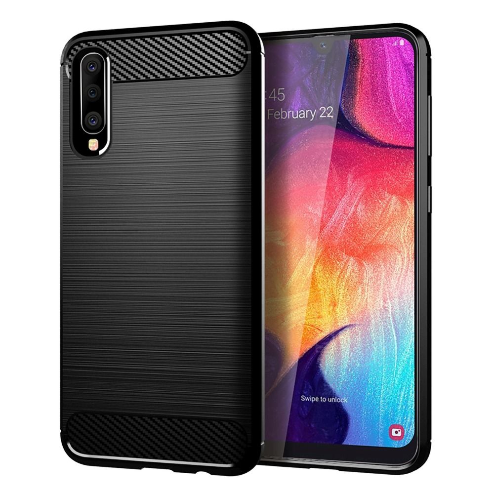 Гръб CARBON за SAMSUNG A10 черен