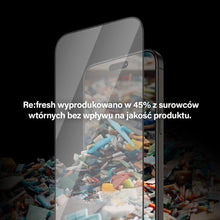 Заредете изображение във визуализатора на галерията – PanzerGlass Re:fresh Glass for iPhone 15 Pro Max with a positioner
