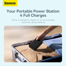 Заредете изображение във визуализатора на галерията – Baseus Magnetic Mini 20000 mAh 20W Powerbank - black + USB-C / USB-C cable
