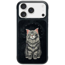 Заредете изображение във визуализатора на галерията – NIMMY case LUCKY FASHION CAT compatible with MagSafe for IPHONE 18 Pro Max/17 Pro Max black
