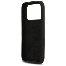 Заредете изображение във визуализатора на галерията – GUESS case for IPHONE 17 Pro GUHCP17LSC4GSMK (Silicone W/ Big 4G Script) black

