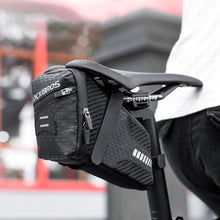 Заредете изображение във визуализатора на галерията – Rockbros C29-BK waterproof bicycle bag under the saddle - black
