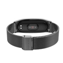 Заредете изображение във визуализатора на галерията – Tech-Protect MilaneseBand strap for Xiaomi Mi Smart Band 5 / 6 / 6 NFC - black
