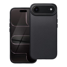 Заредете изображение във визуализатора на галерията – Гръб Carbon Elite Mag Cover за iPhone 17 AIR с MagSafe - черен
