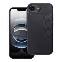 Заредете изображение във визуализатора на галерията – Гръб Carbon Premium за iPhone 16e (SE 4 2025) / 17e - черен
