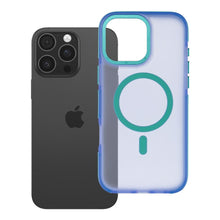 Заредете изображение във визуализатора на галерията – Гръб Forcell F-Protect Vivid Premium за iPhone 16 Pro Max с MagSafe - син
