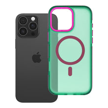 Заредете изображение във визуализатора на галерията – Гръб Forcell F-Protect Vivid Premium за iPhone 16 Pro Max с MagSafe - зелен
