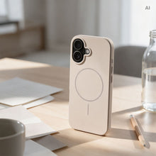 Заредете изображение във визуализатора на галерията – Case for iPhone 17 Forcell F-Protect Chromatic Premium compatible with MagSafe antique white
